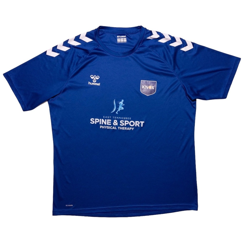HUMMEL Knox One Knoxville SC Soccer Jersey USL Blue‎ XL